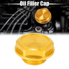 Toyota RAV4 Gold Tone Aluminum Alloy Oil Filler Cap Cover (2013-2023)