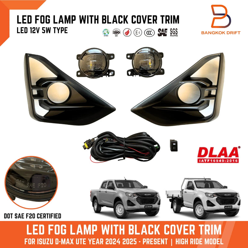 Isuzu D-Max Ute 2024-2025 LED Fog Lamp Spot Light