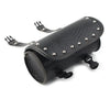 Universal Fork Handlebar Saddlebag Roll Leather Motorcycle Tool Bag