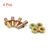 CG125 4 x Gold Tone Motorcycle Chain Wheel Sprocket Screw Locking Bolt