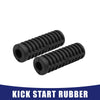 Black Motorcycle 2 x Gear Shift Shifter Kick Start Lever Pedal Rubber Boot