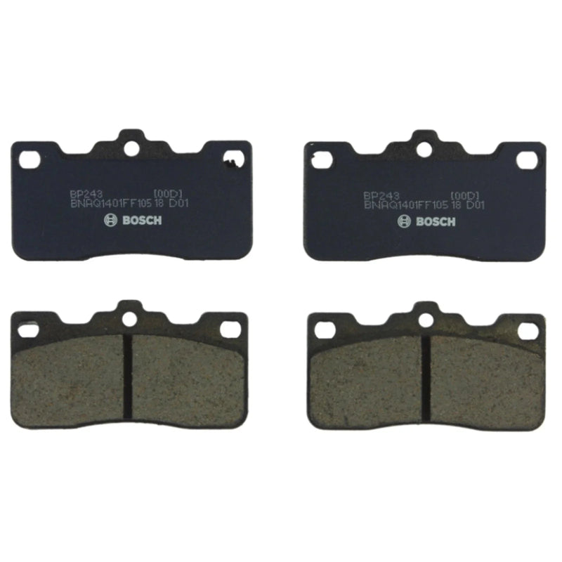 Toyota Carina Celica AA63 1983 1984 1985 BOSCH BP243 Rear Disc Brake Pad Set