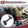 Bosuer Cheetah Black Blue Folding Gear Shifter Lever