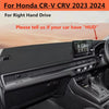 Honda CR-V RHD Leather Dashboard Cover Dash Protector Mat (2023–2024)