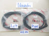 Toyota Corolla KE20 2-Door Sedan Weatherstrip Rubber Seal Pair (1970-1979)