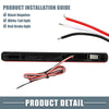 Acura TSX Rear Bumper Reflector LED Brake Tail Light