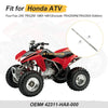 Honda Fourtrax 250 TRX250 Rear Axle Shaft & Nuts (1985-1987)