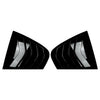 BMW 3 Series F30 (2013-2019) Gloss Black Rear Quarter Louver Trim