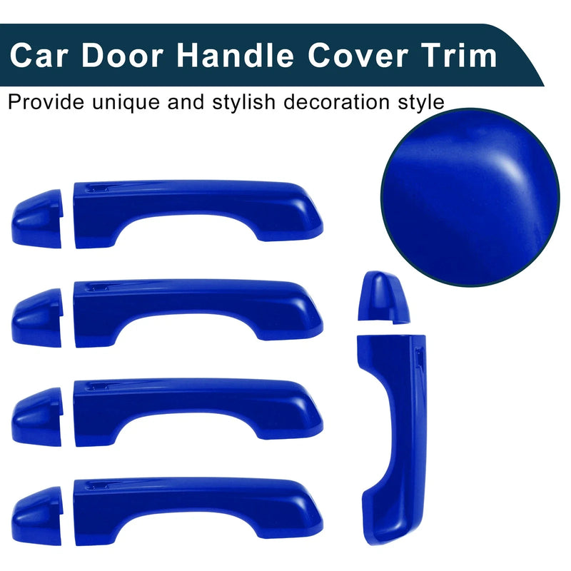 Jeep Wrangler JL JLU 2018-2021 - Blue Door Handle Cover Trim