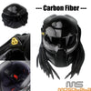 Predator DOT Approved - M Carbon Fiber Full Face Motorcycle Helmet