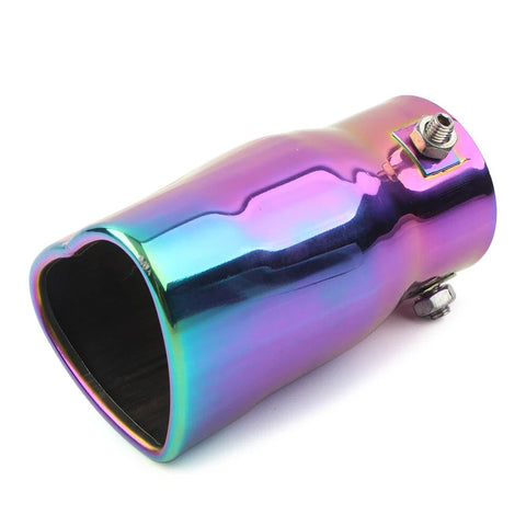 Car Tail Muffler Stainless Steel Heart Shaped Exhaust Tip