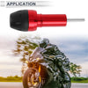 10mm Aluminum Alloy Plastic Motorcycle Slider Frame Bolt 1 Set Red