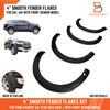 Ford Everest SUV 4" Matte Black Fender Flares (2015-2018)
