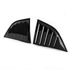Dodge Challenger - Gloss Black Rear Side Window Louver Vent Cover (2008-2023)