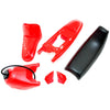 Yamaha PEEWEE PW50 PY50 RED Plastics Fender Fairing Seat Fuel Tank