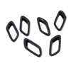 Maserati GranTurismo GC 08-19 Carbon Fiber Front Fender Side Vent Cover Trim