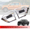 Ford Ranger XL XLS XLT Wildtrack Chrome Side Vent Covers (2015-2018)