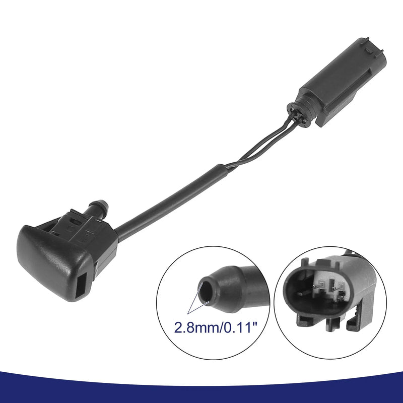 BMW Windshield Washer Nozzles Spray Jet with Heating Suit