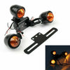 Universal Motorcycle, Black License Plate Bracket