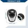Nissan Qashqai J11 (2013-2022) Black 6 Speed Manual Gear Shift Knob
