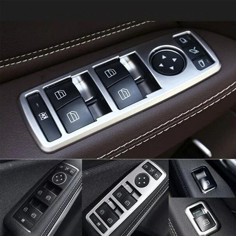 Benz A B C E CLA CLS W204 W21166 W176 Window Switch Cover Trim (2008-2023)