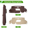 Lexus RX350 (2016-2019) - Brown Dash Carpet Dashboard Cover Mat