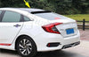 Honda Civic 4DR Sedan ABS Rear Roof Spoiler Wing (2016-2021)