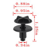 Land Rover 20Pcs 9mm Hole Battery Cover & Cowl Panel Clip