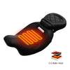 Harley CVO Road Street Glide Heated Black Driver & Passenger Seats (09-23)