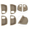 Fe 2 x Left Driver Inside Door Handle Beige Plastic (2007–2012)