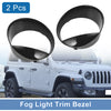 Jeep Wrangler 2 x Headlight Trim Bezels (2024)