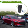 Mazda 3 (2014-2018) Black Blue Faux Leather Car Gear Shift Knob Cover