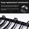 BMW 4 Series F32 F33 F36 M3 F80 M4 Gloss Black Bumper Grille (2014-2020)