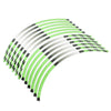 KAWASAKI NINJA 1000 250 300 17" Rim Stripes Wheel Tape Decals Green (2011-2023)