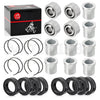 Honda TRX450ER 2 x Front Lower/Front Upper A-Arm Bushings (2006–2014)