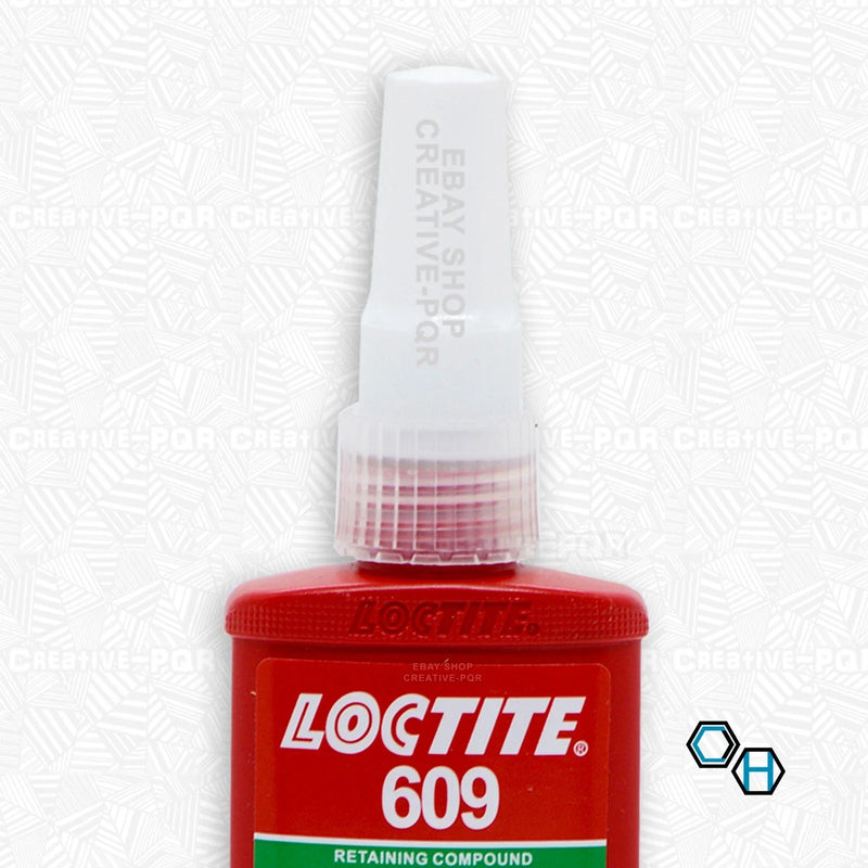 Cylindrical Bonding Loctite 609 50ml Retaining Compound Adhesive