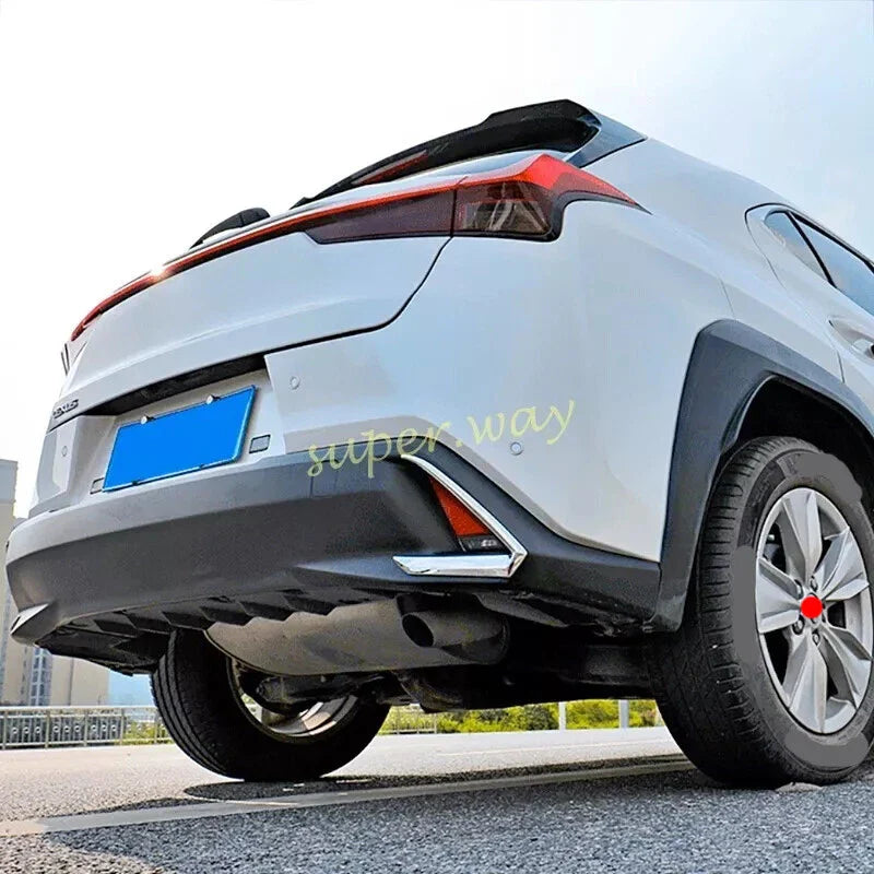 Lexus UX200 / UX250h / UX300e Rear Bumper Fog Light Cover Trims (2019–2024)