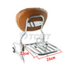Indian Chief Vintage Sissy Bar Backrest Rack & Mounting Spools