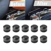 Harley Electra Glide, Road King 9mm-12mm Engine Screw Bolt Cover Caps (2009-2023)