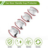Chevy Malibu Cruze Chrome Silver Tone 4 Pcs Door Handle Cup Protector