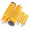 Universal CNC Aluminum Gold Rearset Footrests Foot Pegs