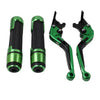 Yamaha FZ MT07 MT09 Extendable Brake Clutch Lever Grip Set (2014-2023)