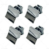 Caravan RV Marine Cupboard Latch Knob 4 x Door Handle Push Locks