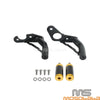 Harley Softail FXST, Fat Bob Rear Crash Bar & Frame Slider Mounts