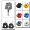 Yamaha R3 R15 R1 R6 MT-07 MT-09 MT-10 FZ6 FZ8 1x Black Key Case Cover (2015-2023)