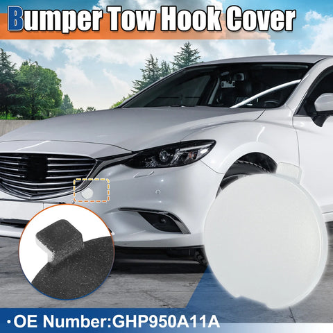 Mazda 6 (2014-2016) - White Front Side Tow Hook Cover