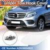 Mercedes-Benz GLE W166 (2016-2020) White Front Bumper Tow Hook Cover