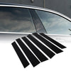 Honda CR-V (2007-2011) Black 6 x Car Pillar Window Trim Covers