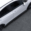 Subaru WRX STI Side Skirt Extensions 4 x Gloss Black (2022-2025)