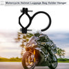 Motorcycle Arc Aluminum Alloy Hanging Hook Hexagon Wrench Gasket Black